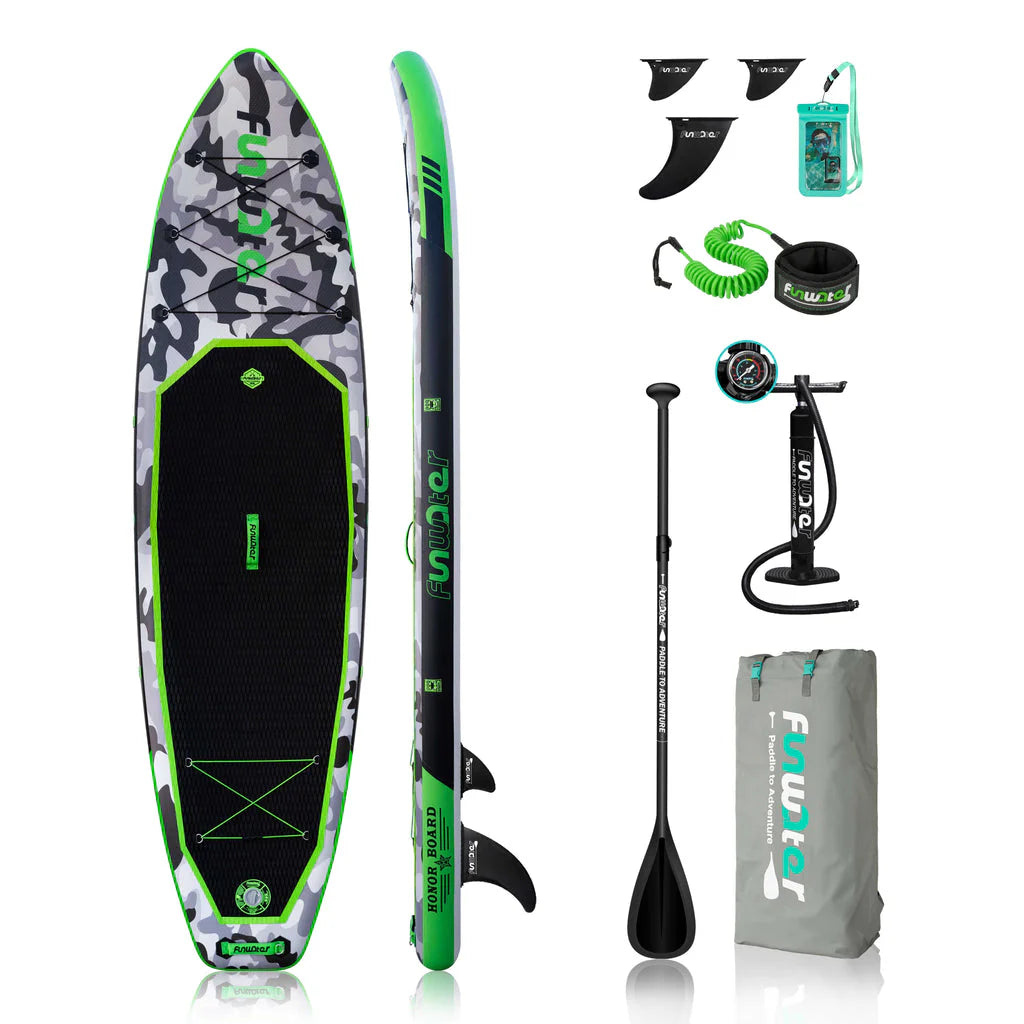 Placă de paddle gonflabilă FunWater CRUISE Paddleboard SUP RED