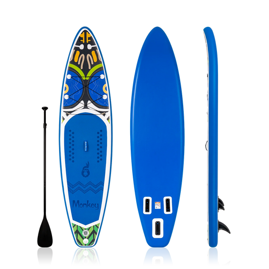 Placă cu vâsle gonflabilă FunWater Monkey Paddle Board SUP