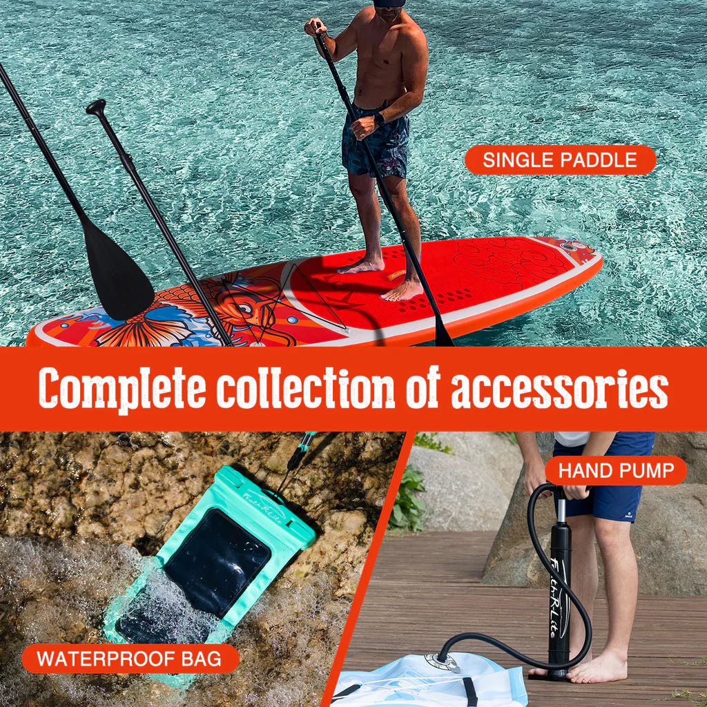 Placă cu vâsle gonflabilă FunWater KOI Paddleboard SUP
