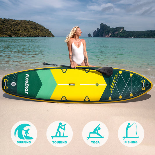 Placă de paddle gonflabilă FunWater CRUISE Paddleboard SUP RED