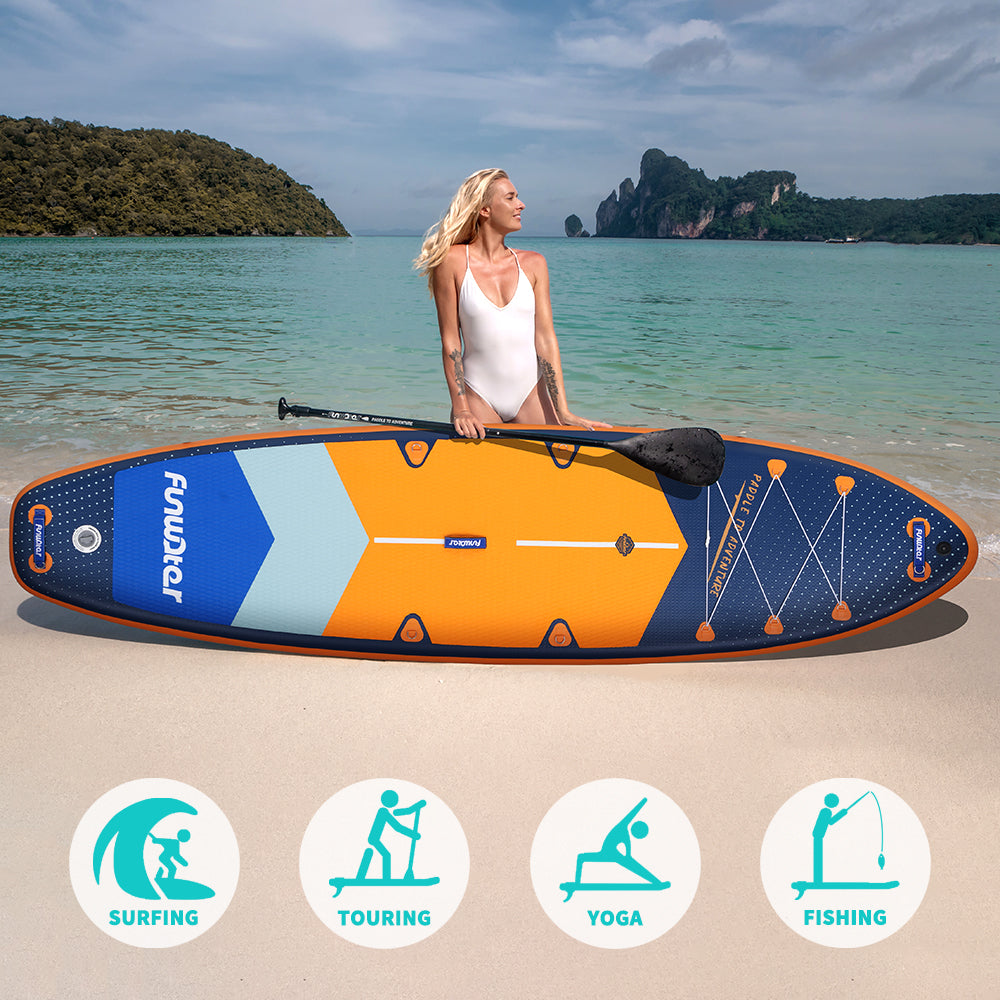 Placă de paddle gonflabilă FunWater CRUISE Paddleboard SUP RED
