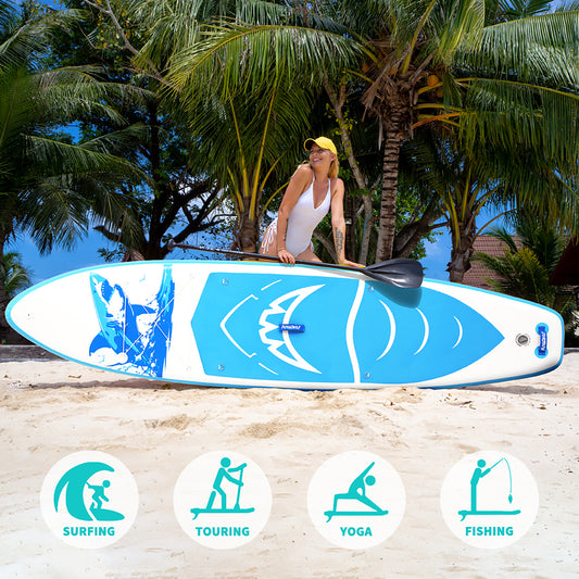 Set Placă SUP Kayak Gonflabilă FunWater SHARK 11'6'' 350 cm