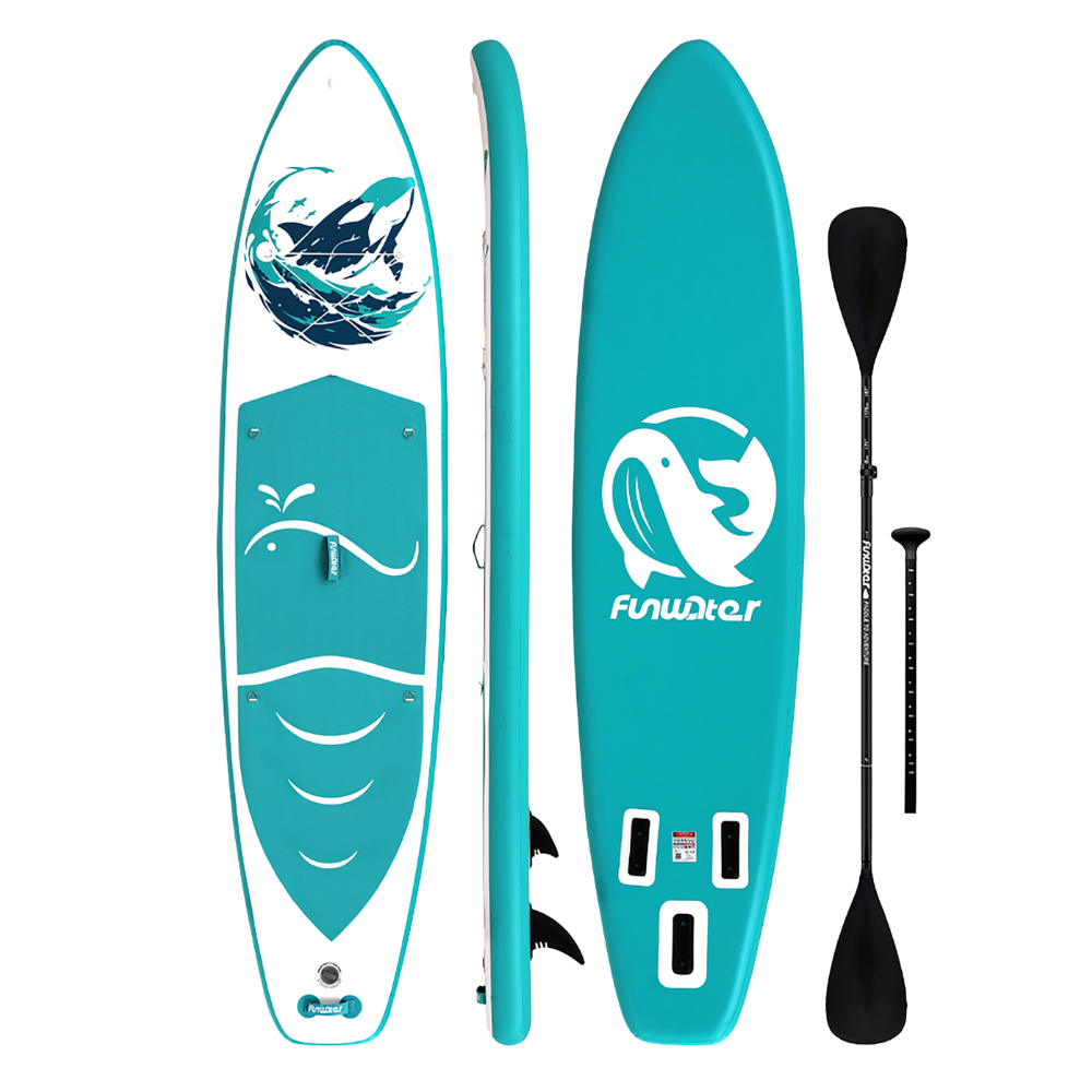 Set Placă SUP Kayak Gonflabilă FunWater WHALE 11'6'' 350 cm