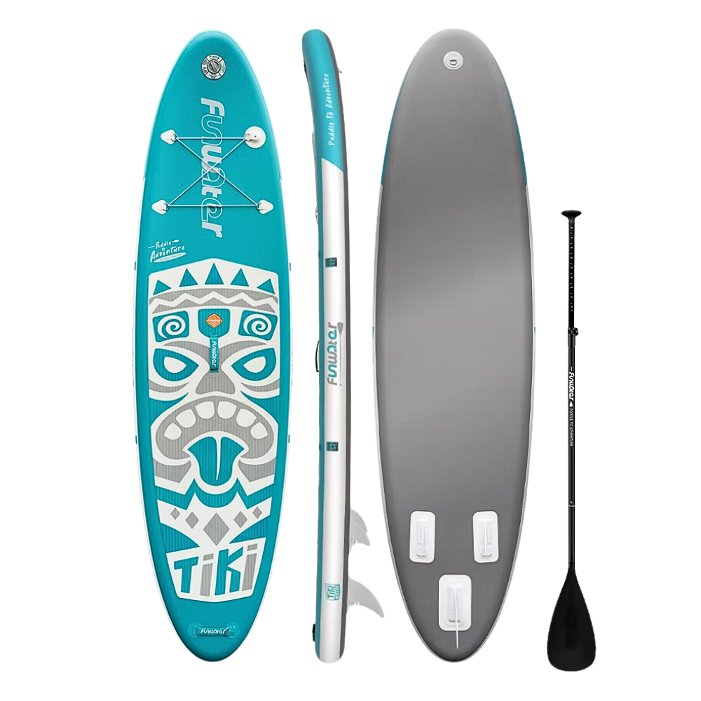 Set Placă SUP Gonflabilă FunWater TIKI Emerald 10'6''