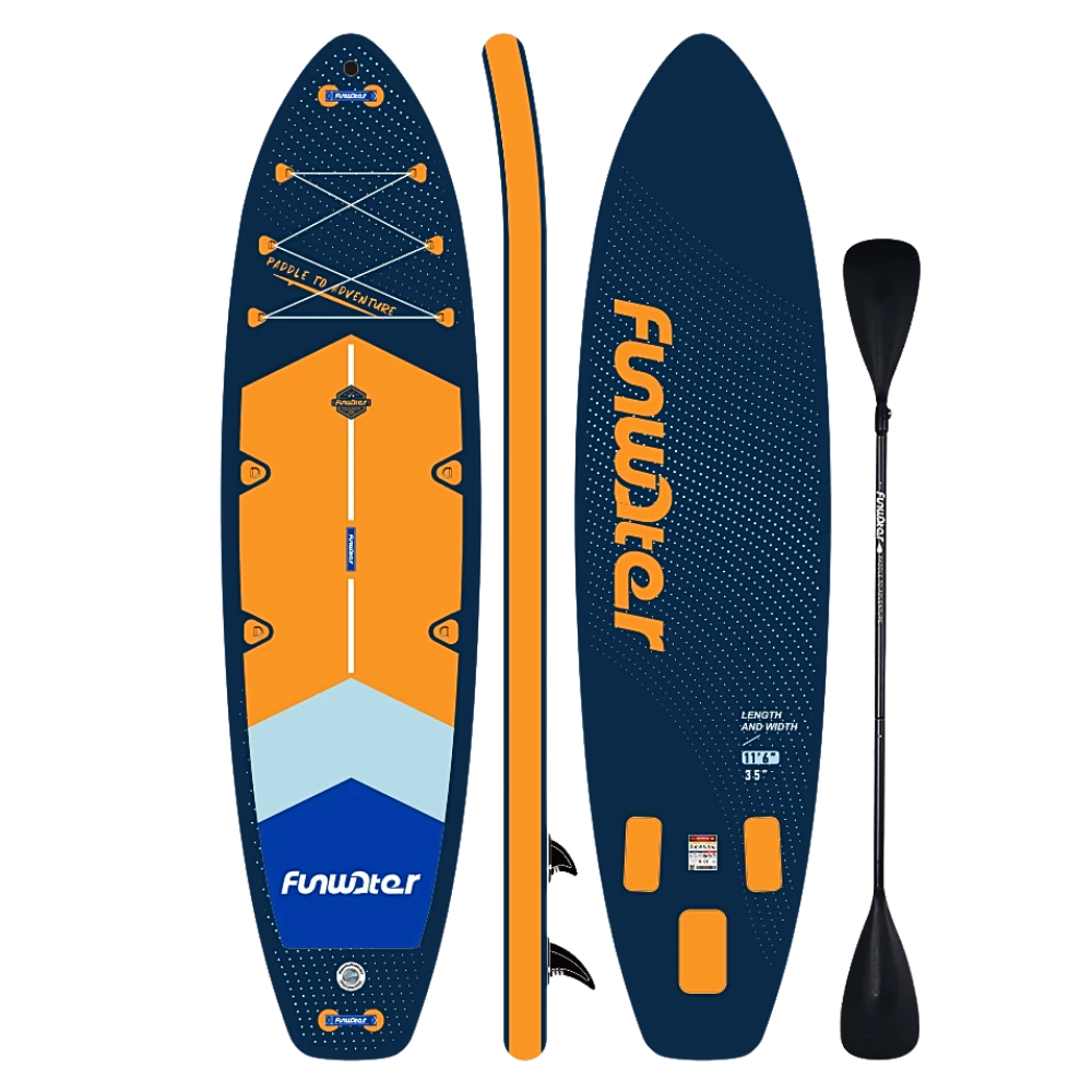 Set Placă SUP Kayak Gonflabilă FunWater NAVIGATOR 11'6'' 350 cm
