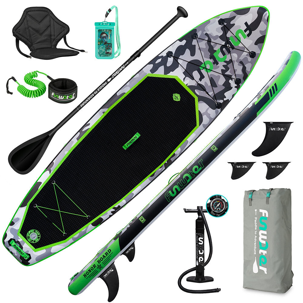 Placă de paddle gonflabilă FunWater CRUISE Paddleboard SUP RED