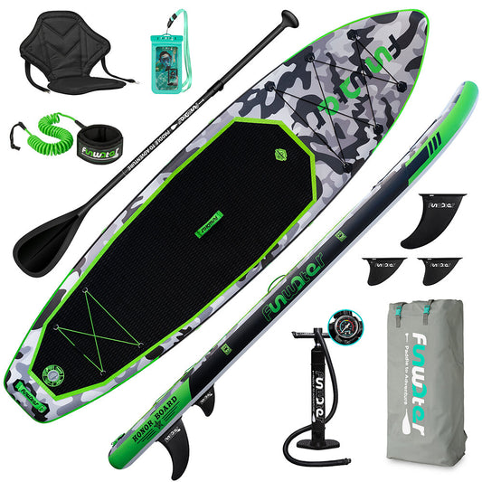 Placă de paddle gonflabilă FunWater CRUISE Paddleboard SUP RED