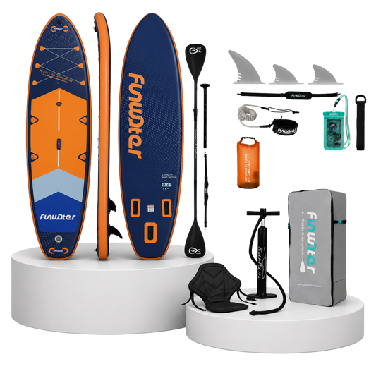 Set Placă SUP Kayak Gonflabilă FunWater NAVIGATOR 11'6'' 350 cm