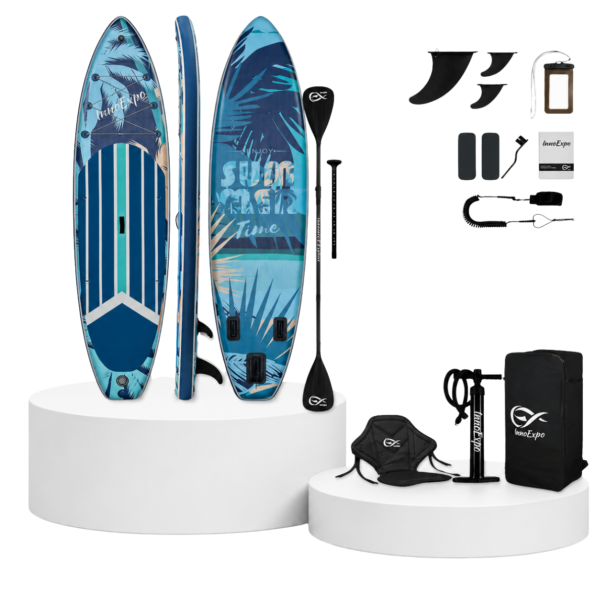 Set Placă SUP Kayak Gonflabilă SUMMER BREEZE 11'6'' 350 cm