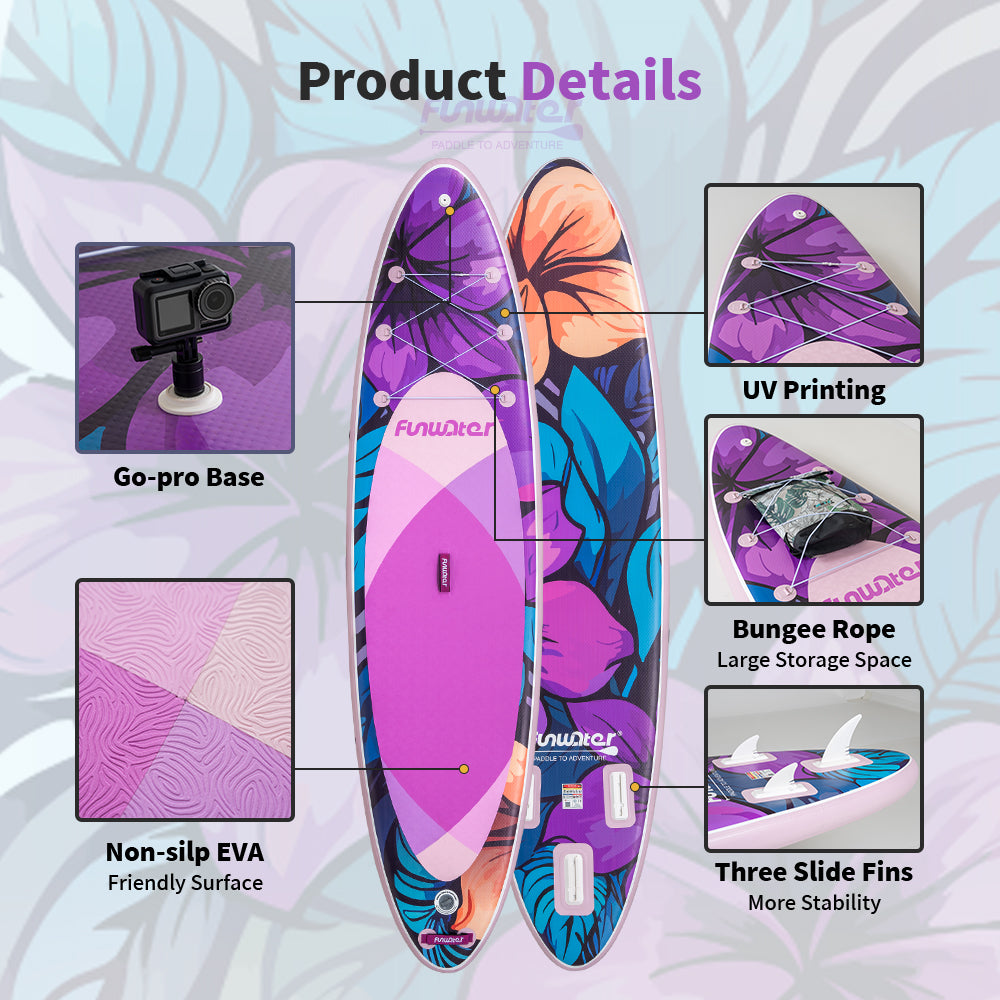 Set Placă SUP Gonflabilă FunWater ALOHA WAVE 11' 335 cm