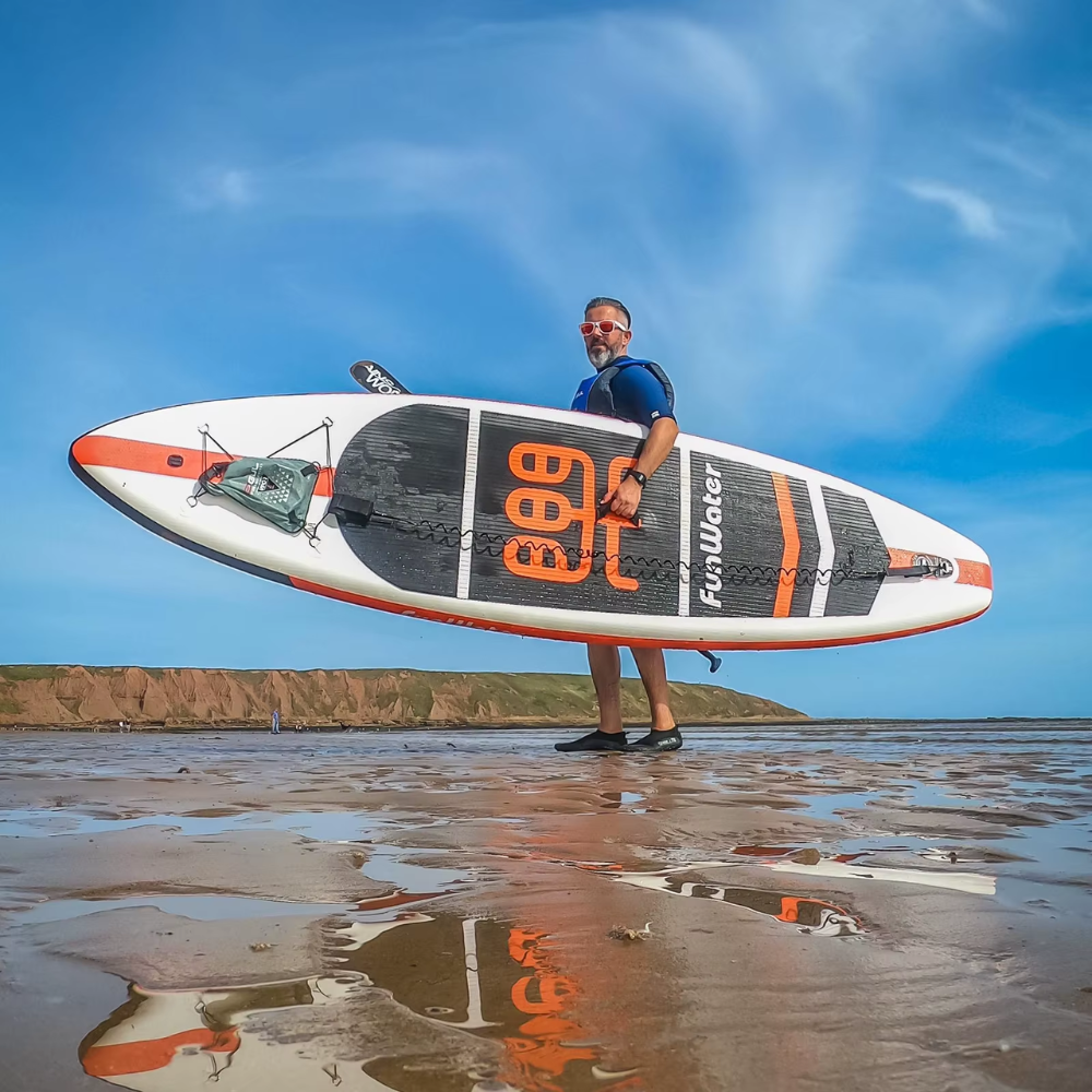 Placă de paddle gonflabilă FunWater CRUISE Paddleboard SUP RED