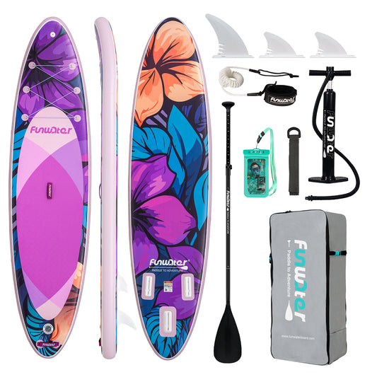 Set Placă SUP Gonflabilă FunWater ALOHA WAVE 11' 335 cm