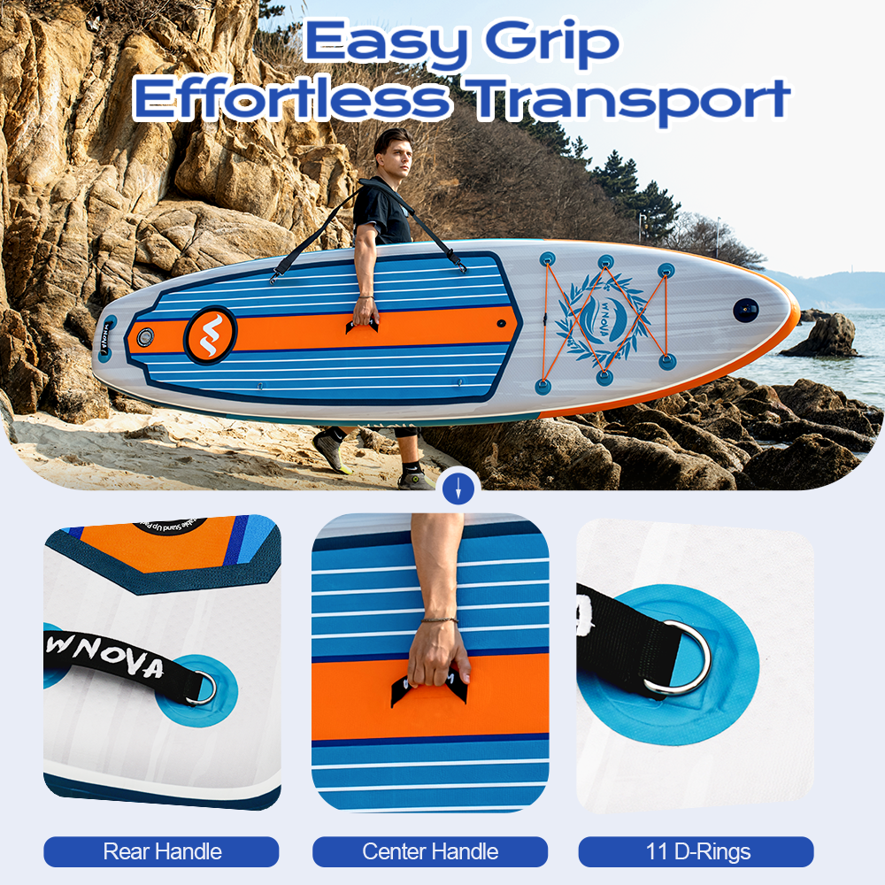 Set Placă SUP Gonflabilă TROPIC ESCAPE 11' 335 cm