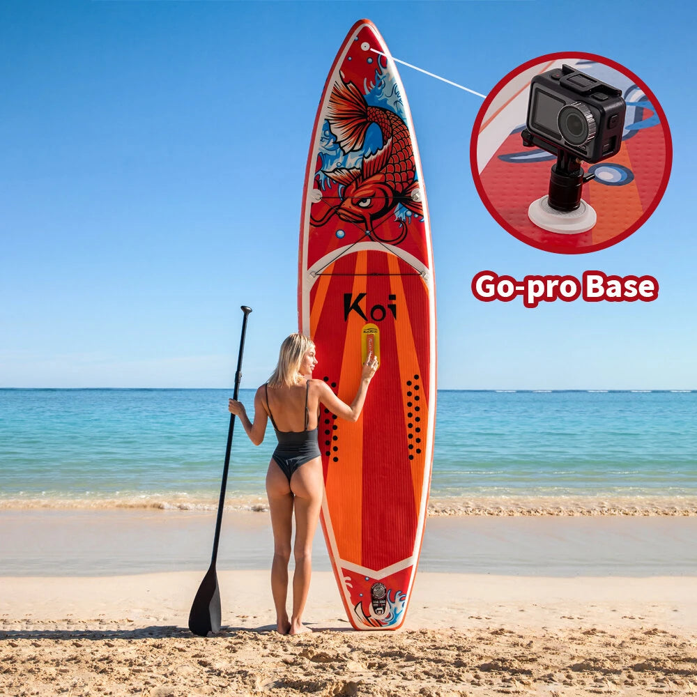 Placă de paddle gonflabilă FunWater CRUISE Paddleboard SUP RED