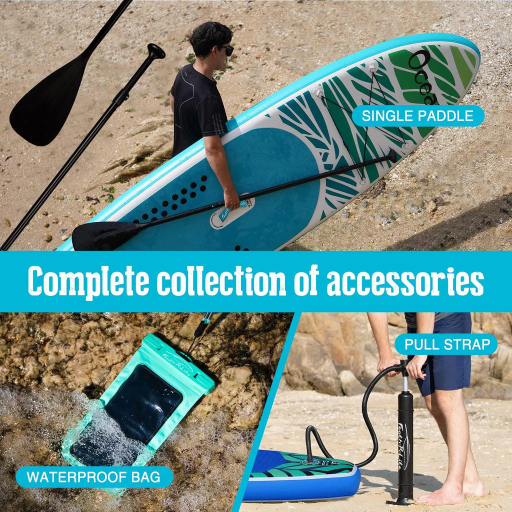 Placă cu vâsle gonflabilă FunWater Monkey Paddle Board SUP