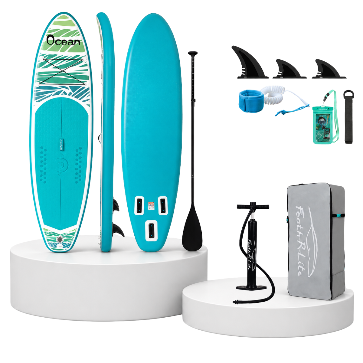 Set Placă SUP Gonflabilă FunWater OCEAN 11' 335 cm