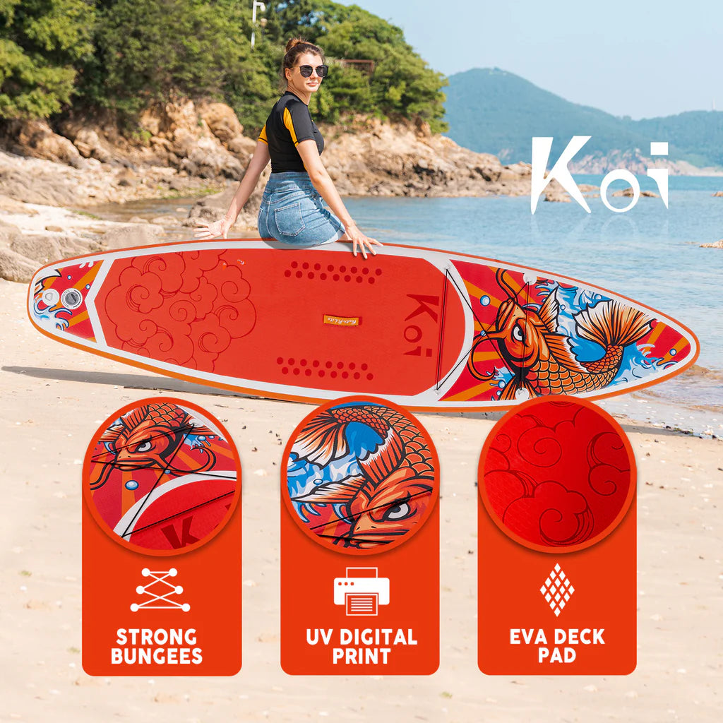 Placă cu vâsle gonflabilă FunWater KOI Paddleboard SUP
