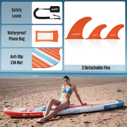 Set Placă SUP Gonflabilă CALIFORNIA 11' 335 cm