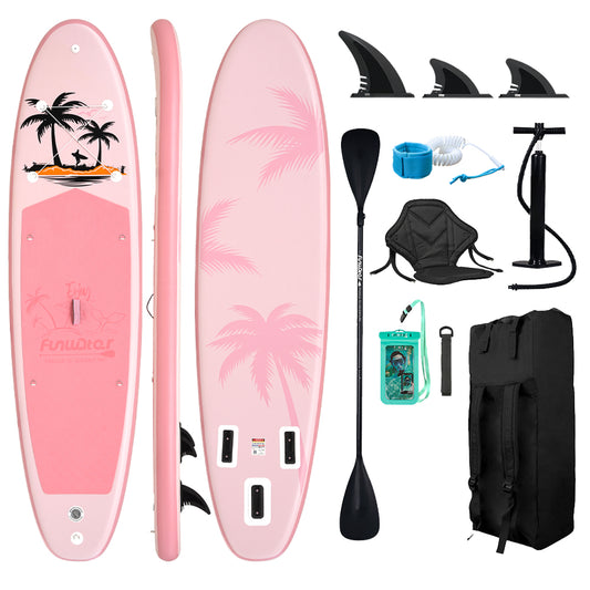 Placă de paddle gonflabilă FunWater CRUISE Paddleboard SUP RED