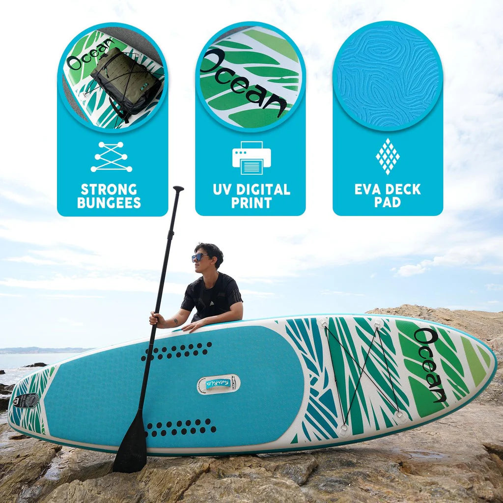 Placă cu vâsle gonflabilă FunWater Monkey Paddle Board SUP