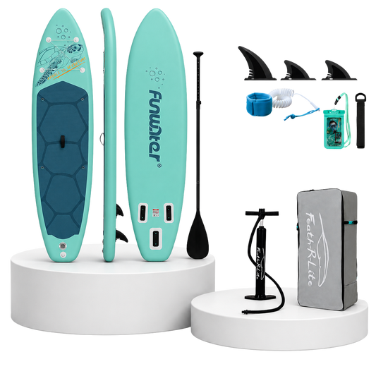 Set Placă SUP Gonflabilă FunWater TURTLE BAY 11' 335 cm