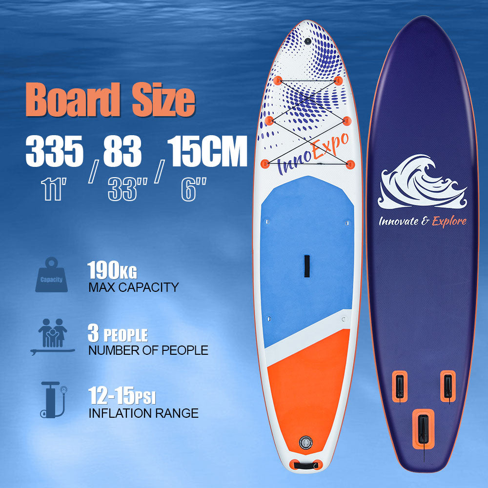 Set Placă SUP Kayak Gonflabilă  MINT WAVE 335см 11'