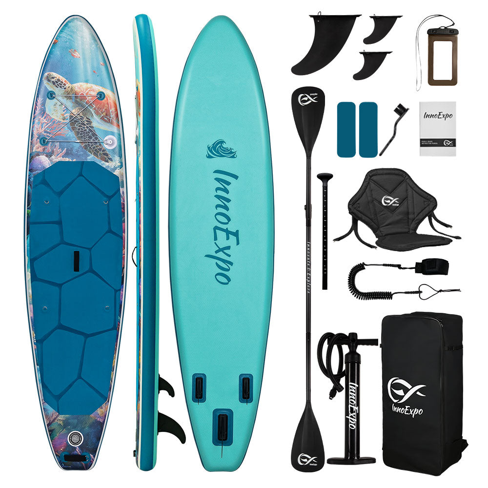 Set Placă SUP Kayak Gonflabilă SUMMER BREEZE 11'6'' 350 cm