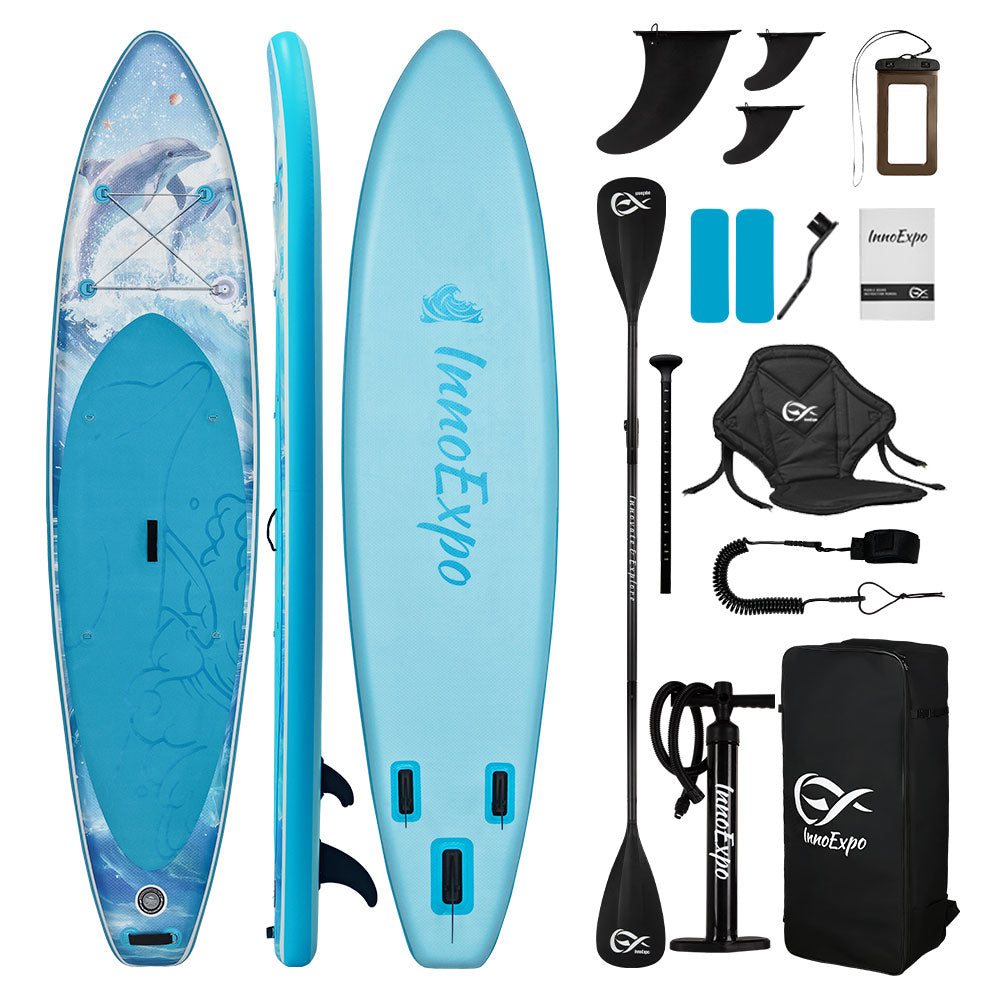 Set Placă SUP Kayak Gonflabilă SUMMER BREEZE 11'6'' 350 cm