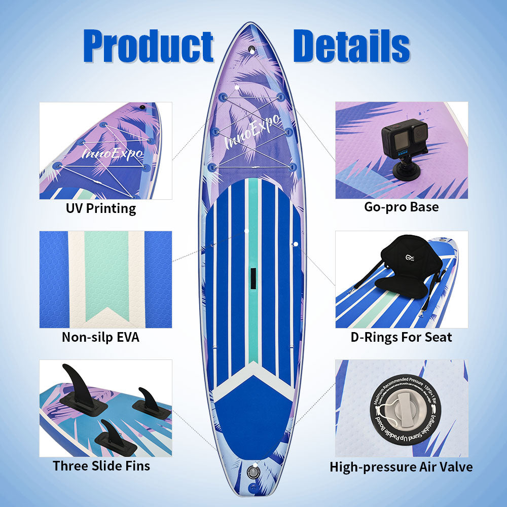 Set Placă SUP Kayak Gonflabilă SUMMER BREEZE 11'6'' 350 cm