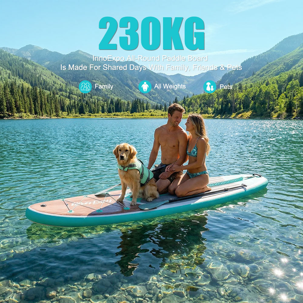 Set Placă SUP Kayak Gonflabilă LAGOON 11'6'' 350 cm