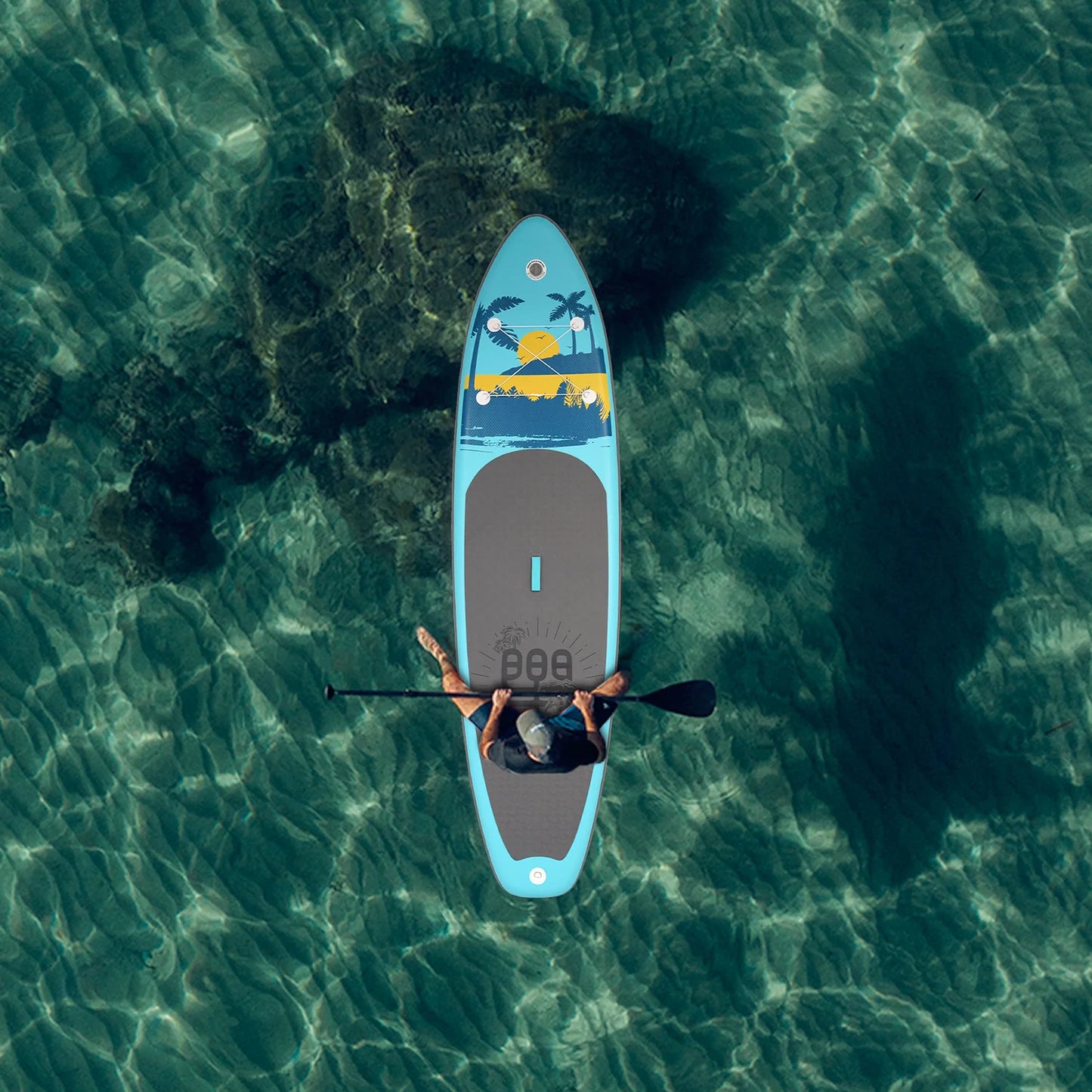 Set Placă SUP Gonflabilă FunWater PALM 11' 335 cm