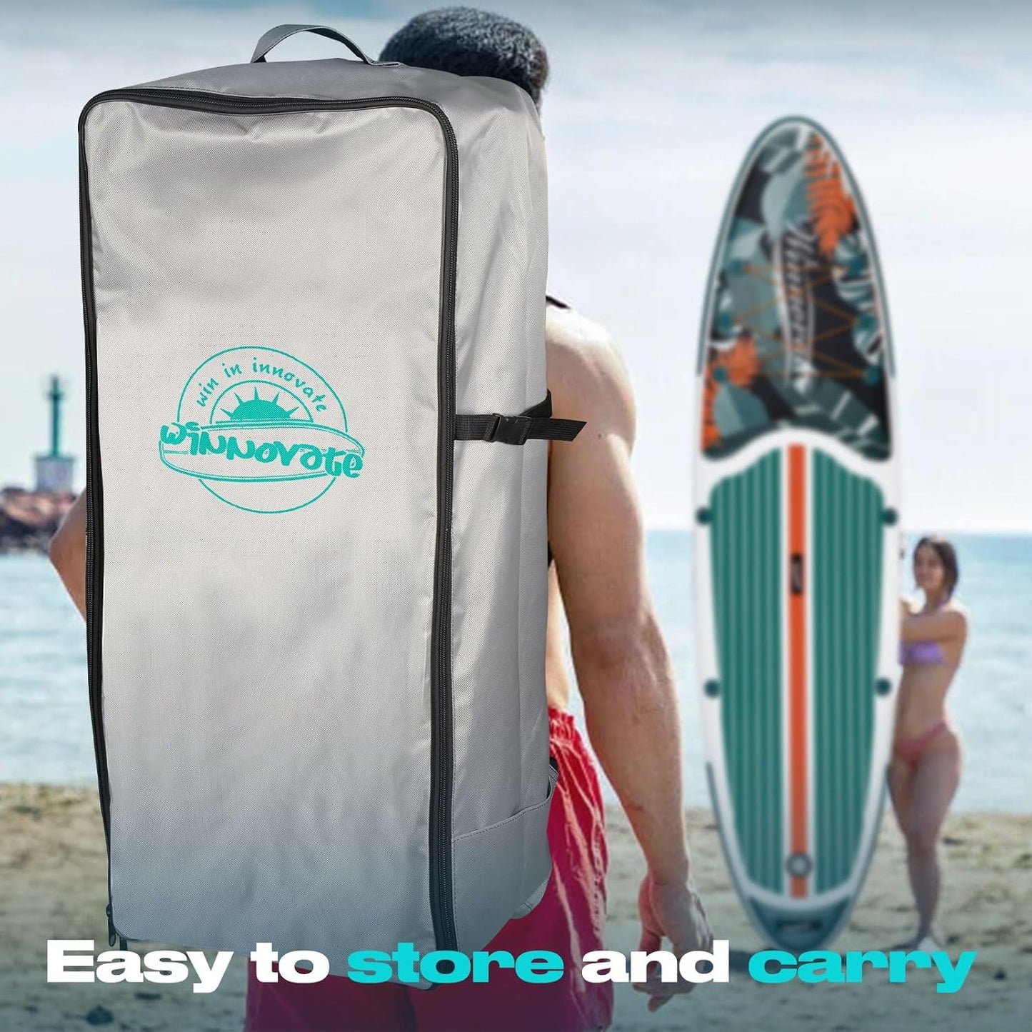 Set Placă SUP Gonflabilă TROPIC ESCAPE 11' 335 cm