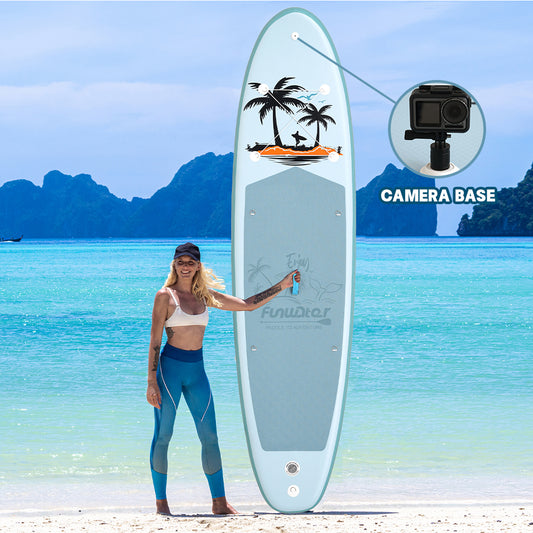 Set Placă SUP Kayak Gonflabilă FunWater RELAX Caribbean 11'6'' 350 cm