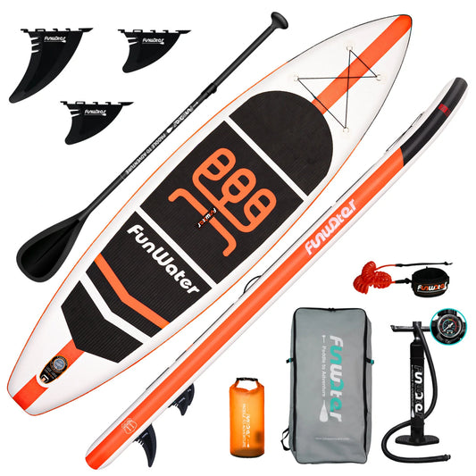 Placă de paddle gonflabilă FunWater CRUISE Paddleboard SUP RED
