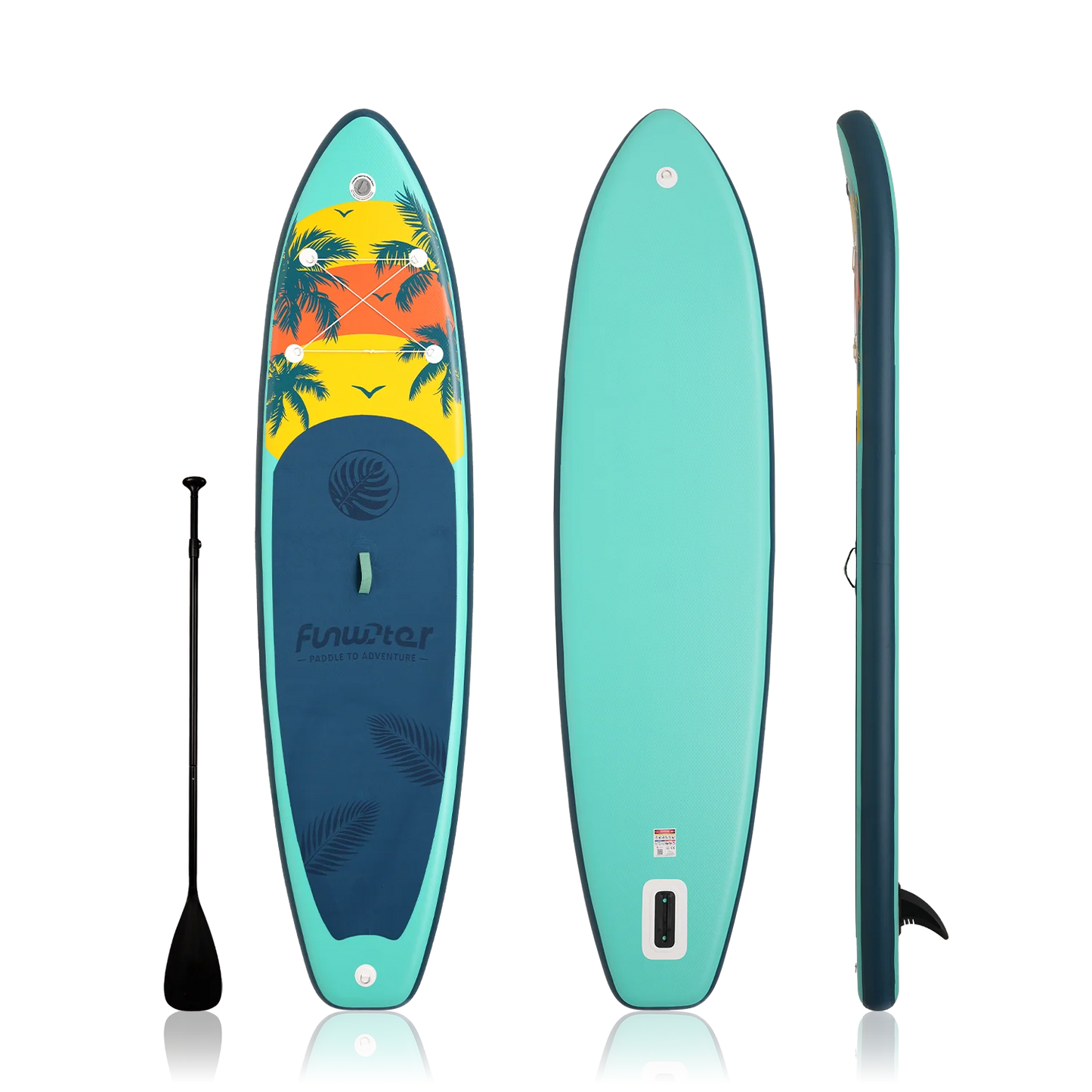 Placă cu vâsle gonflabilă FunWater Monkey Paddle Board SUP