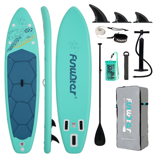 Set Placă SUP Gonflabilă FunWater TURTLE BAY 11' 335 cm