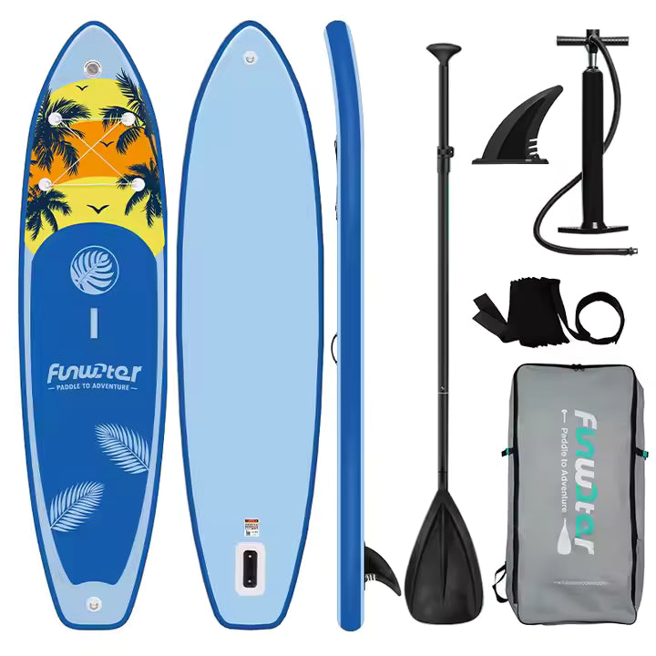 Placă cu vâsle gonflabilă FunWater Monkey Paddle Board SUP