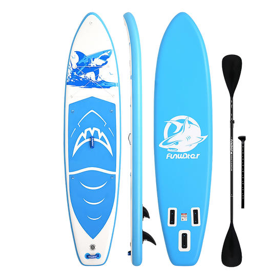 Set Placă SUP Kayak Gonflabilă FunWater SHARK 11'6'' 350 cm
