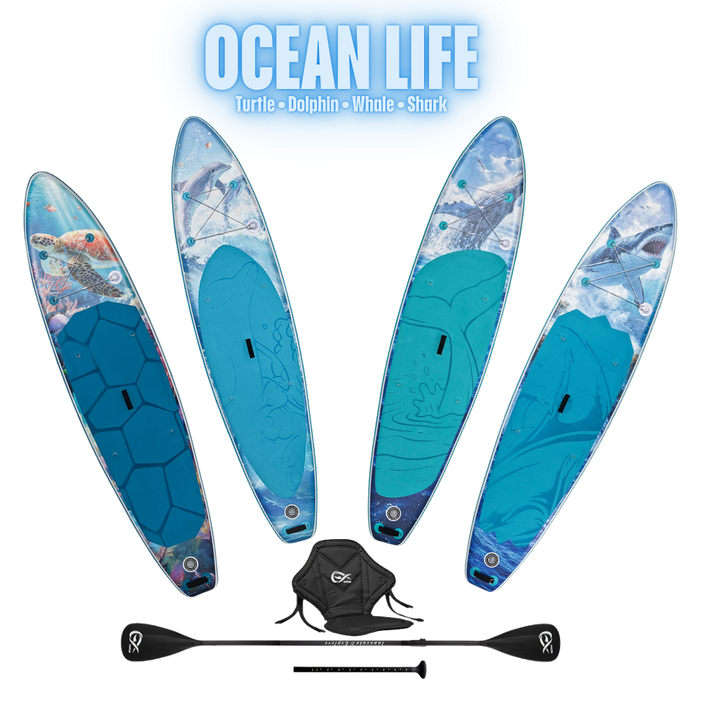 Set Placă SUP Kayak Gonflabilă SUMMER BREEZE 11'6'' 350 cm
