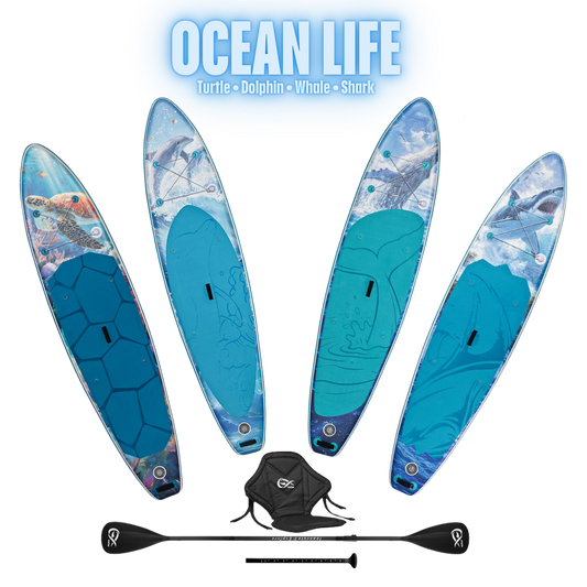 Set Placă SUP Kayak Gonflabilă SUMMER BREEZE 11'6'' 350 cm