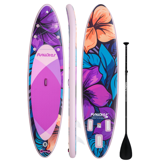 Set Placă SUP Gonflabilă FunWater ALOHA WAVE 11' 335 cm