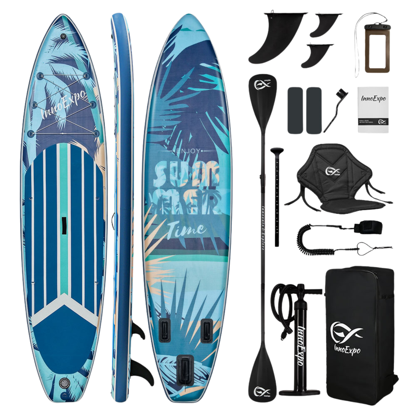 Set Placă SUP Kayak Gonflabilă SUMMER BREEZE 11'6'' 350 cm